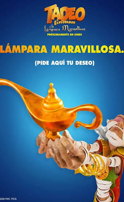 Tadeo Jones y la lámpara maravillosa